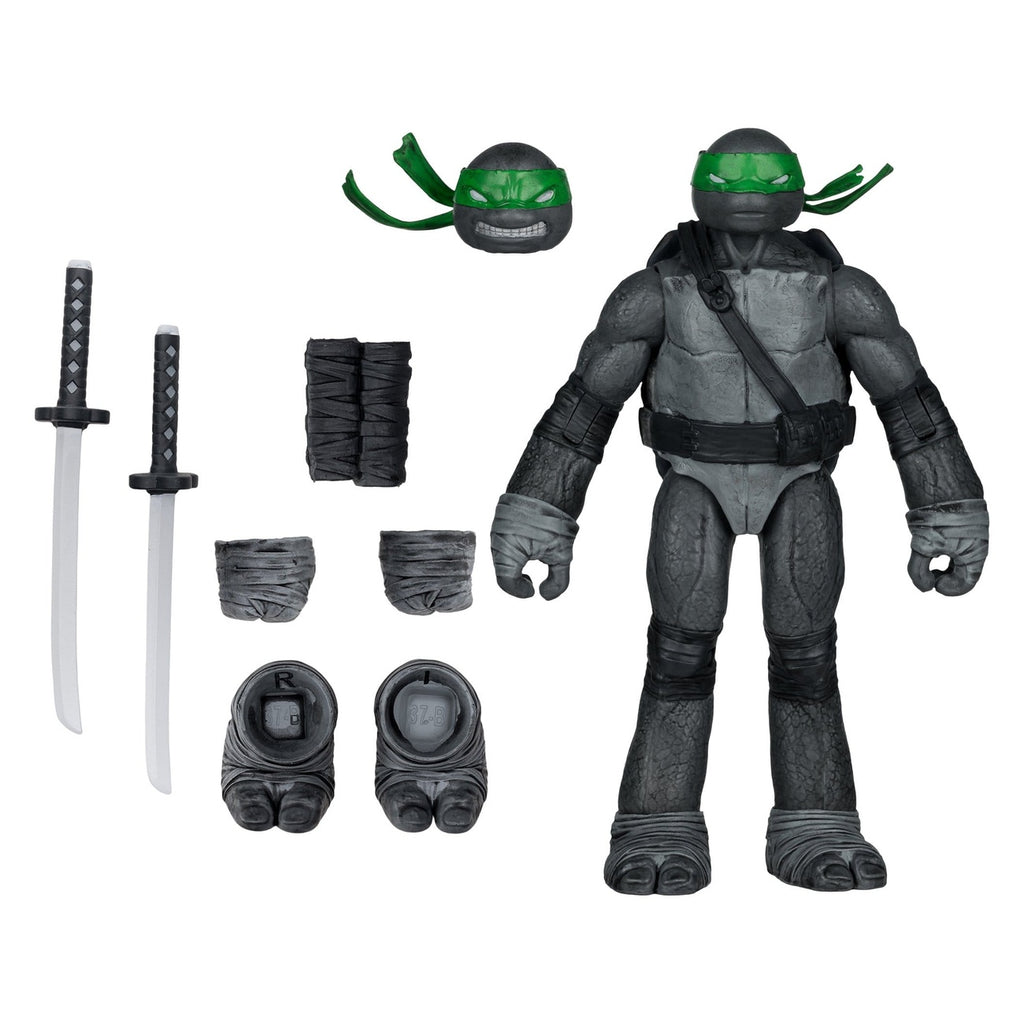 Immagine del prodotto Teenage Mutant Ninja Turtles Page Punchers action figure Leonardo (Black White & Green) (Red Platinum Edition) 13 cm