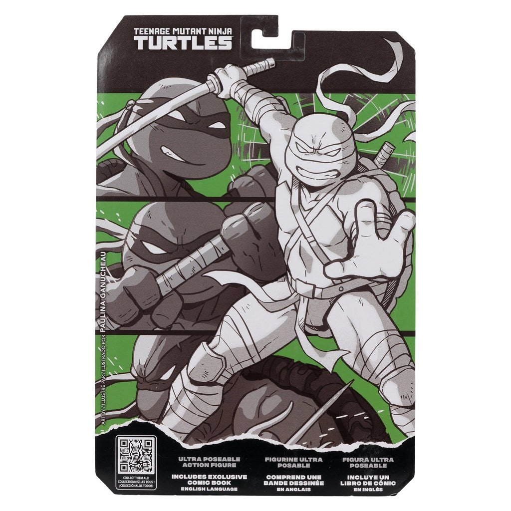 Immagine del prodotto Teenage Mutant Ninja Turtles Page Punchers action figure Leonardo (Black White & Green) (Red Platinum Edition) 13 cm