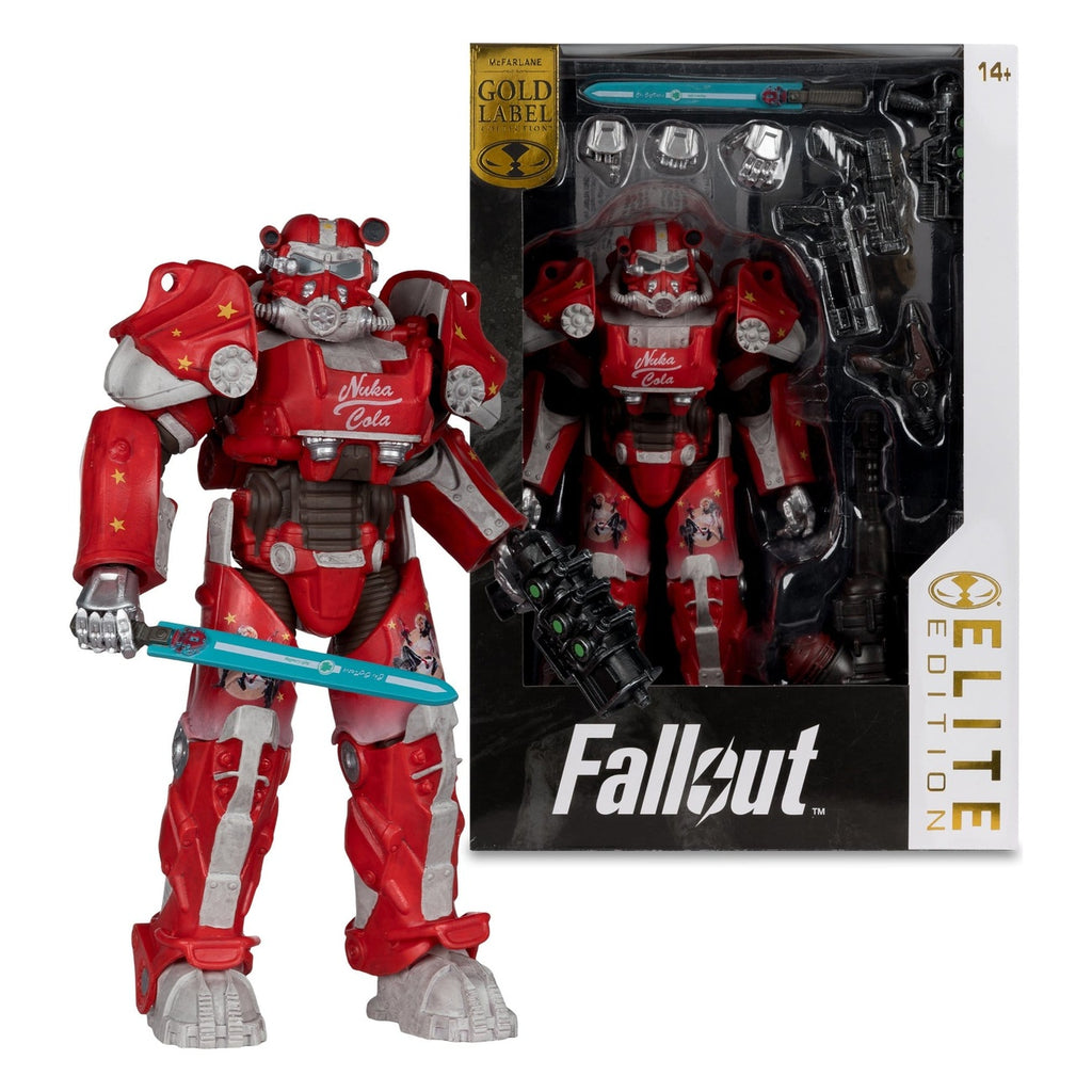 Immagine del prodotto Fallout McFarlane Elite Edition Action figure Fallout 76 Nuka Cola T-60 (Gold Label) 19 cm