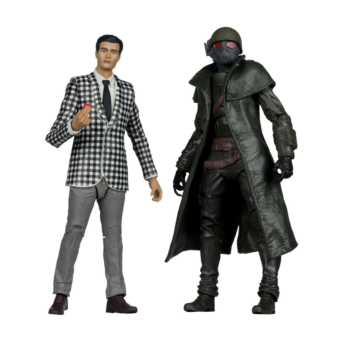 Immagine del prodotto Fallout: New Vegas Statue Set 2 pezzi Riot Ranger Armor & Benny Survivor 18 cm