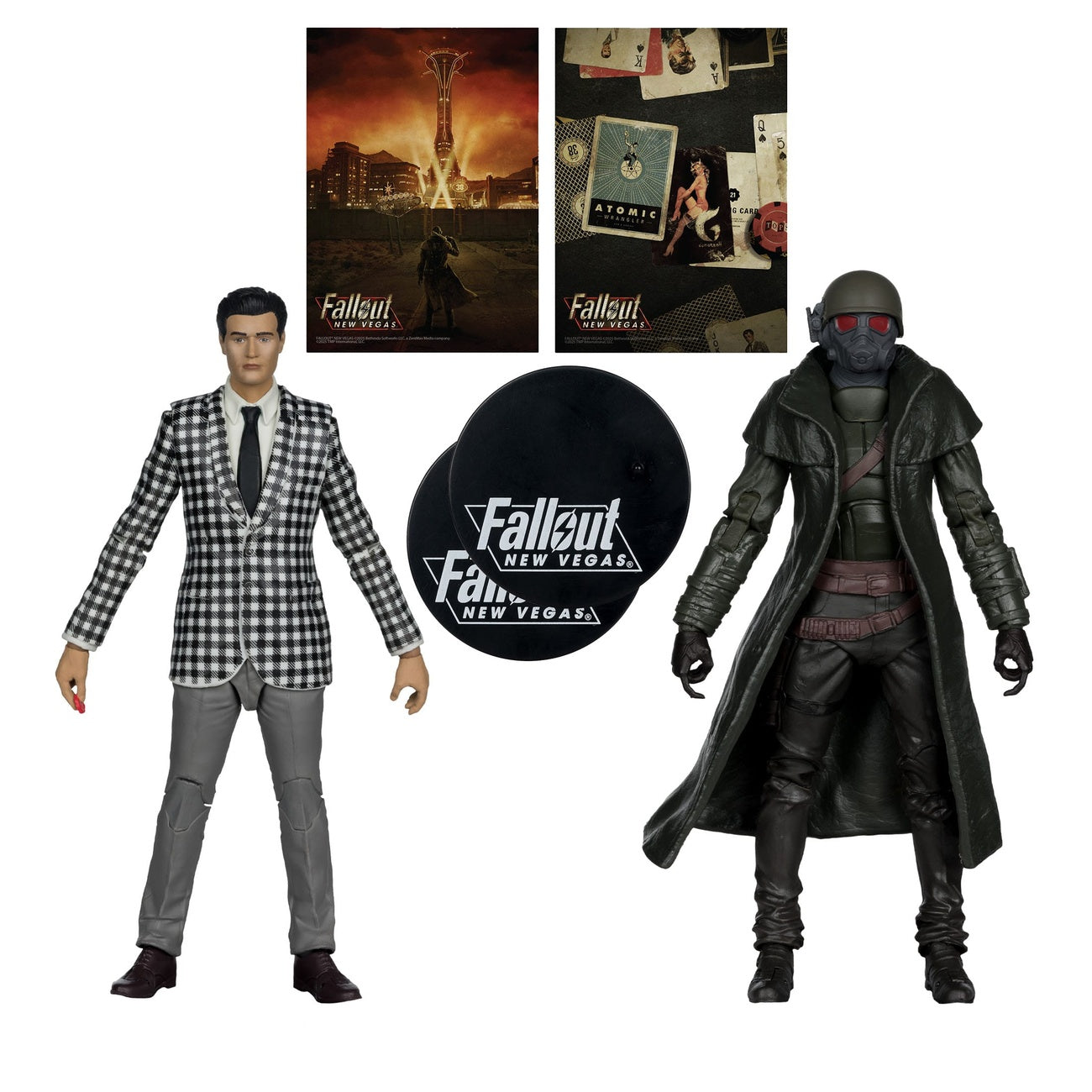 Immagine del prodotto Fallout: New Vegas Statue Set 2 pezzi Riot Ranger Armor & Benny Survivor 18 cm