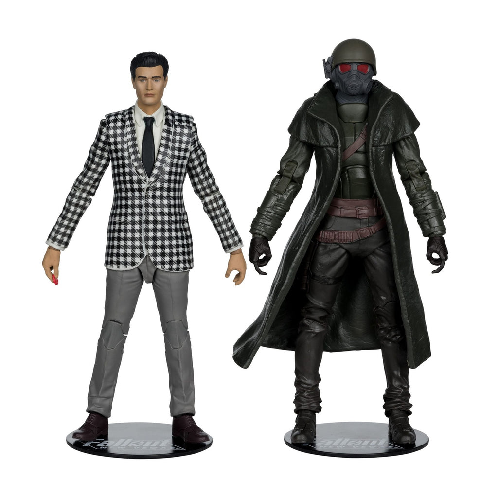 Immagine del prodotto Fallout: New Vegas Statue Set 2 pezzi Riot Ranger Armor & Benny Survivor 18 cm