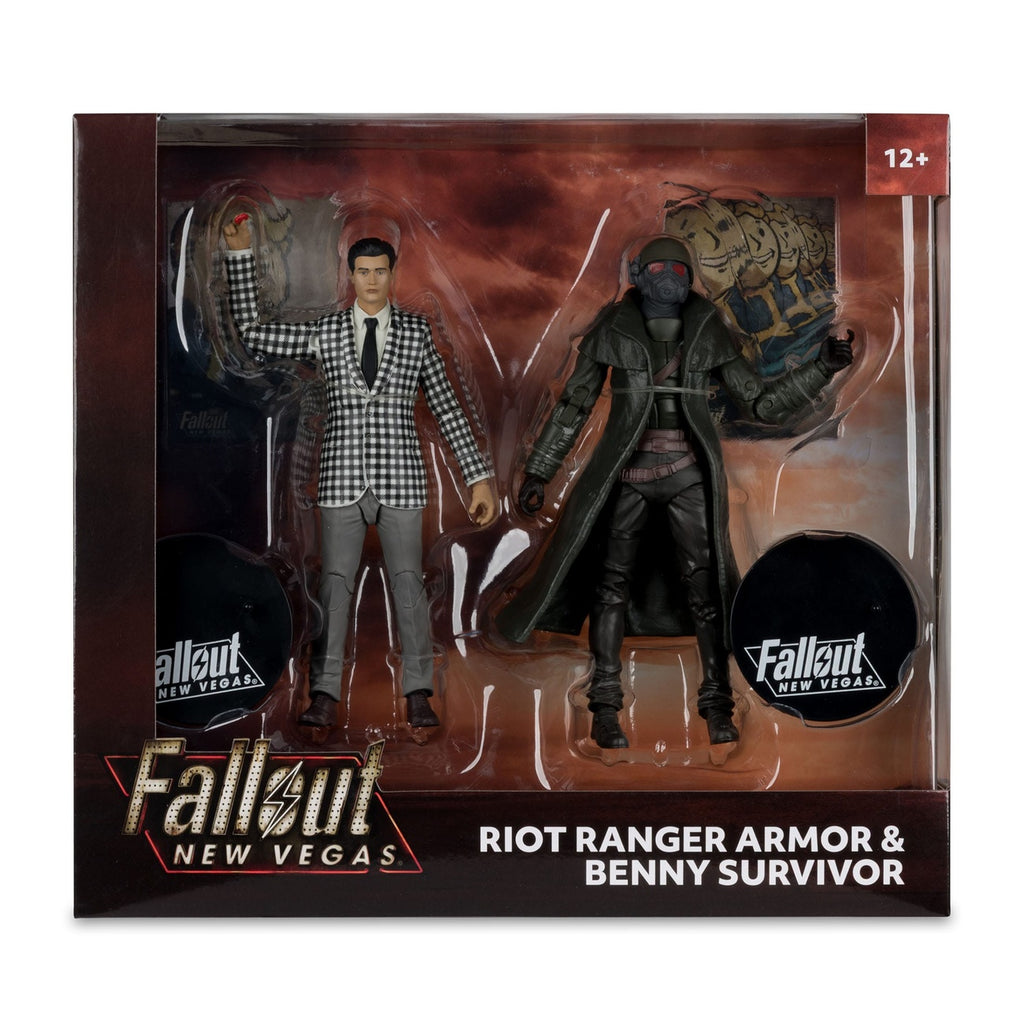 Immagine del prodotto Fallout: New Vegas Statue Set 2 pezzi Riot Ranger Armor & Benny Survivor 18 cm