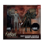 Immagine del prodotto Fallout: New Vegas Statue Set 2 pezzi Riot Ranger Armor & Benny Survivor 18 cm