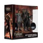 Immagine del prodotto Fallout: New Vegas Statue Set 2 pezzi Riot Ranger Armor & Benny Survivor 18 cm