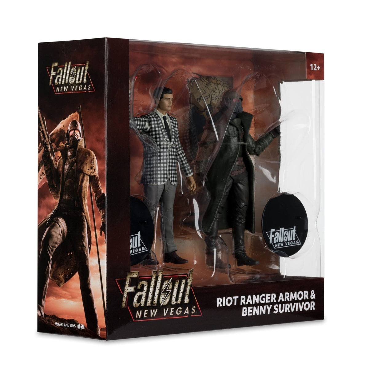 Immagine del prodotto Fallout: New Vegas Statue Set 2 pezzi Riot Ranger Armor & Benny Survivor 18 cm
