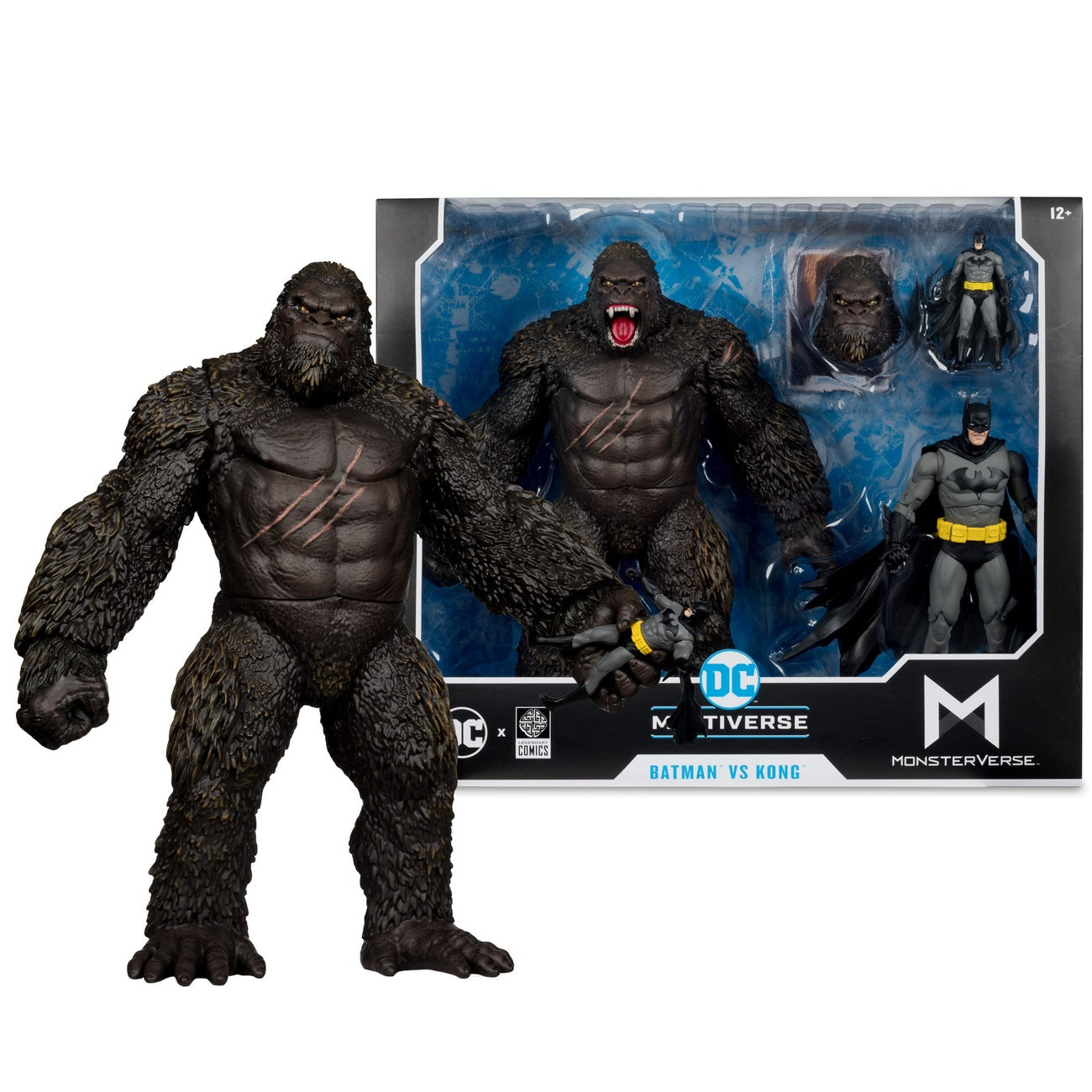 Product image DC Justice League Monsterverse DC Multiverse Action Figure 2-Pack Batman & Kong 29 cm
