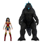 Immagine del prodotto DC Justice League Monsterverse DC Multiverse Set di action figure 2-pack Wonder Woman vs Atomic Blast Godzilla 18 cm