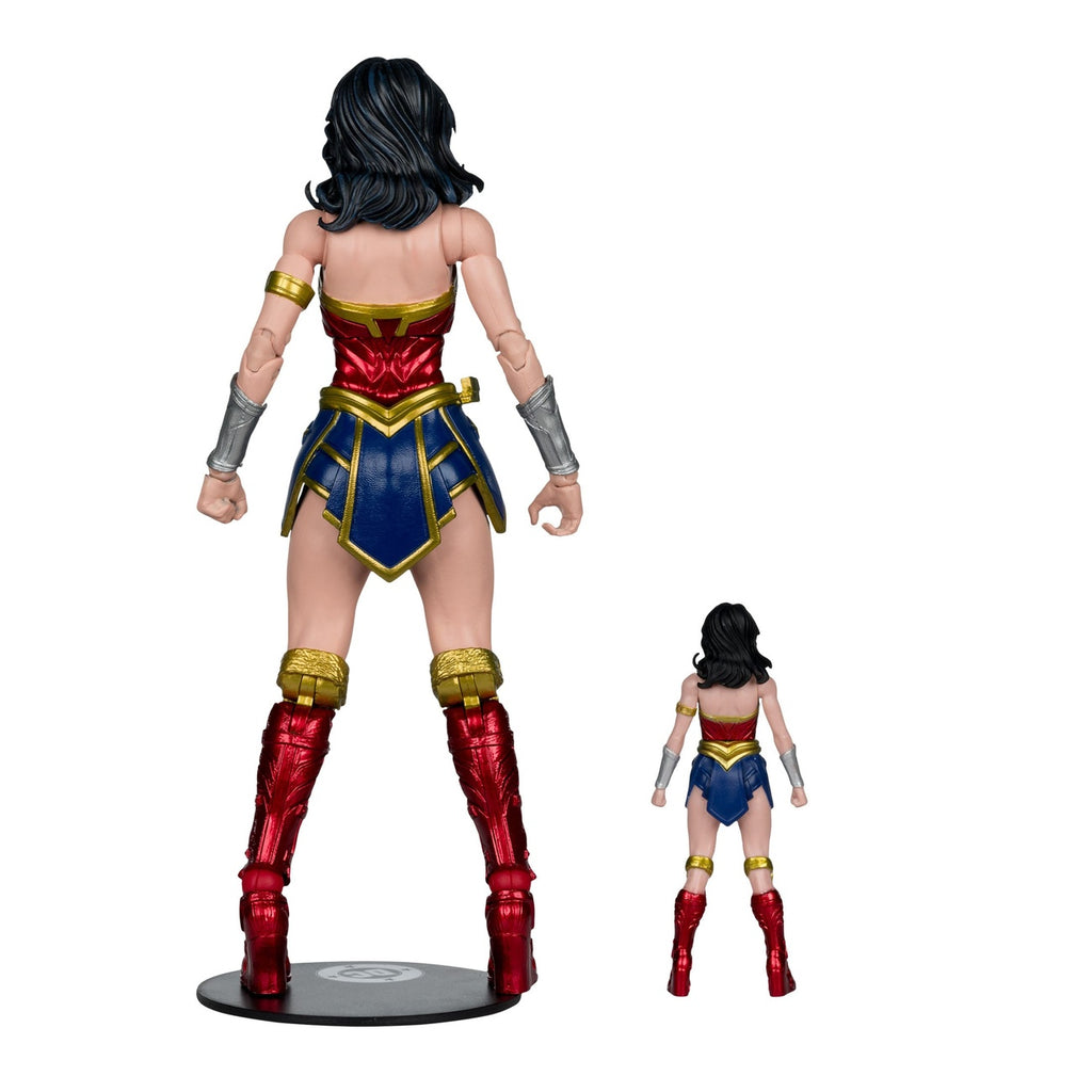 Immagine del prodotto DC Justice League Monsterverse DC Multiverse Set di action figure 2-pack Wonder Woman vs Atomic Blast Godzilla 18 cm