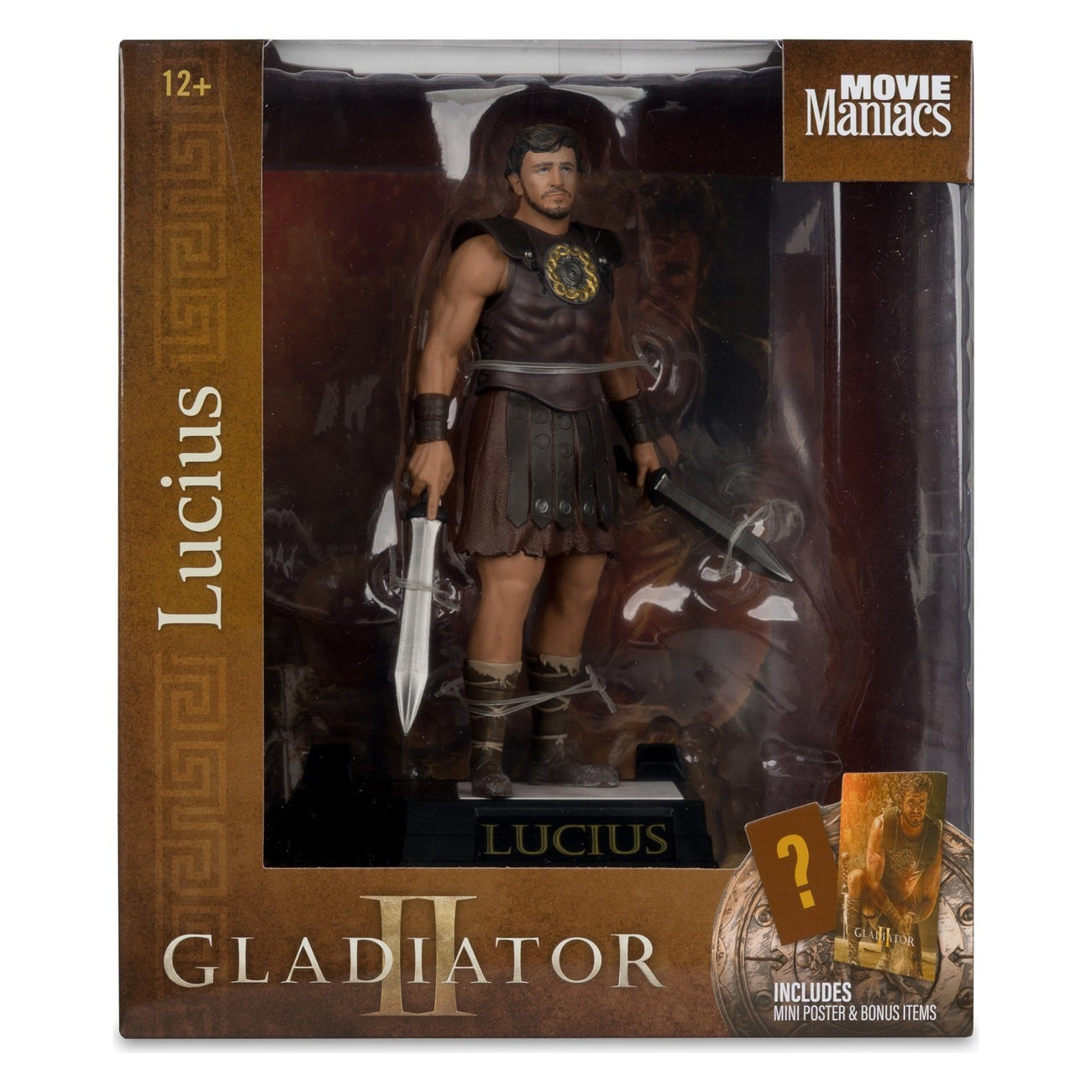 Immagine del prodotto Gladiator II Movie Maniacs action figure Lucius 16 cm