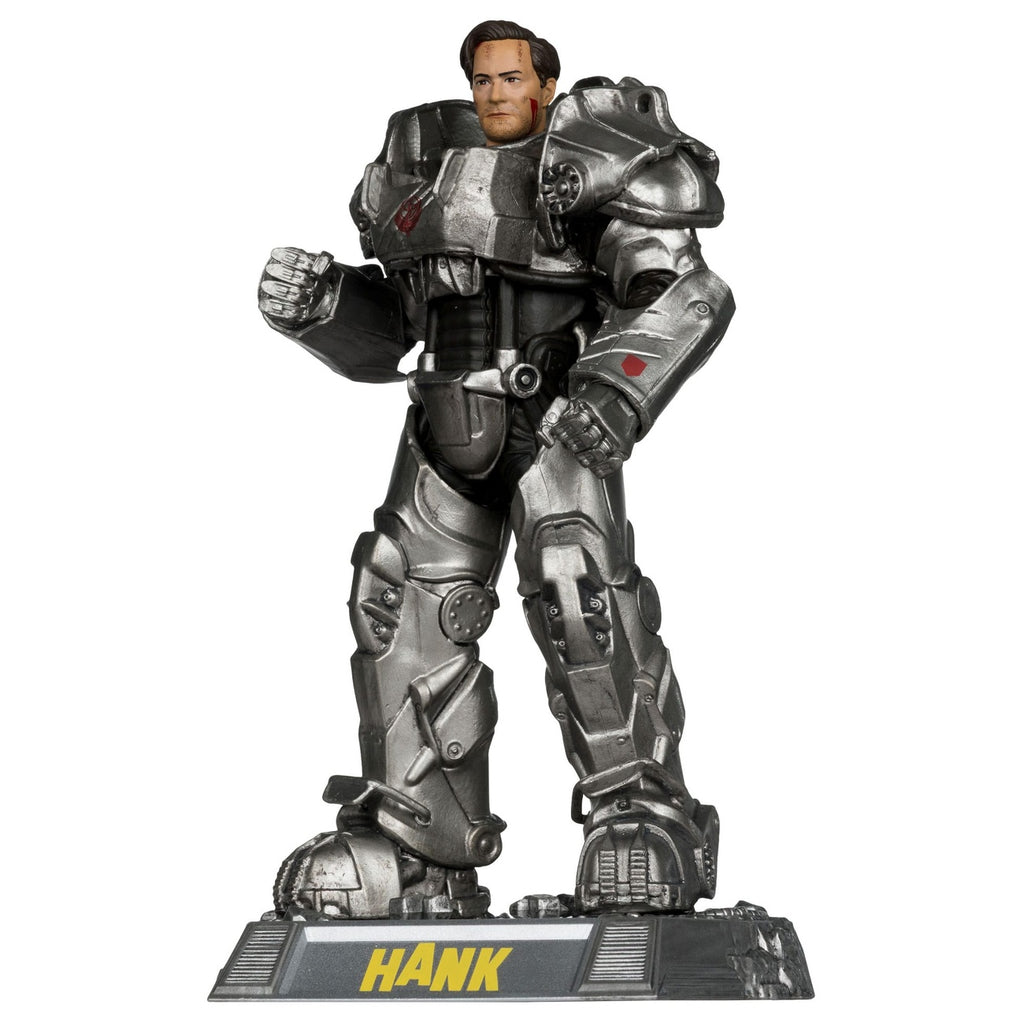 Immagine del prodotto Fallout Movie Maniacs action figure Hank Maclean (Stagione 2) (Red Platinum Edition) 17 cm