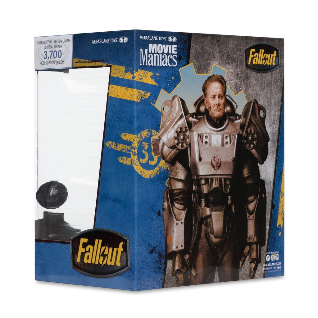 Immagine del prodotto Fallout Movie Maniacs action figure Hank Maclean (Stagione 2) (Red Platinum Edition) 17 cm