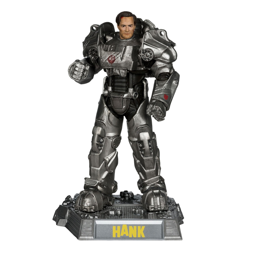 Immagine del prodotto Fallout Movie Maniacs action figure Hank Maclean (Stagione 2) (Red Platinum Edition) 17 cm