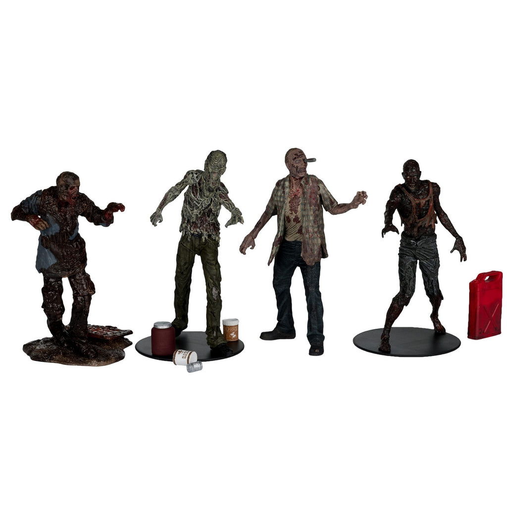 Immagine del prodotto The Walking Dead Action Figure Set 4 Walkers 13 cm