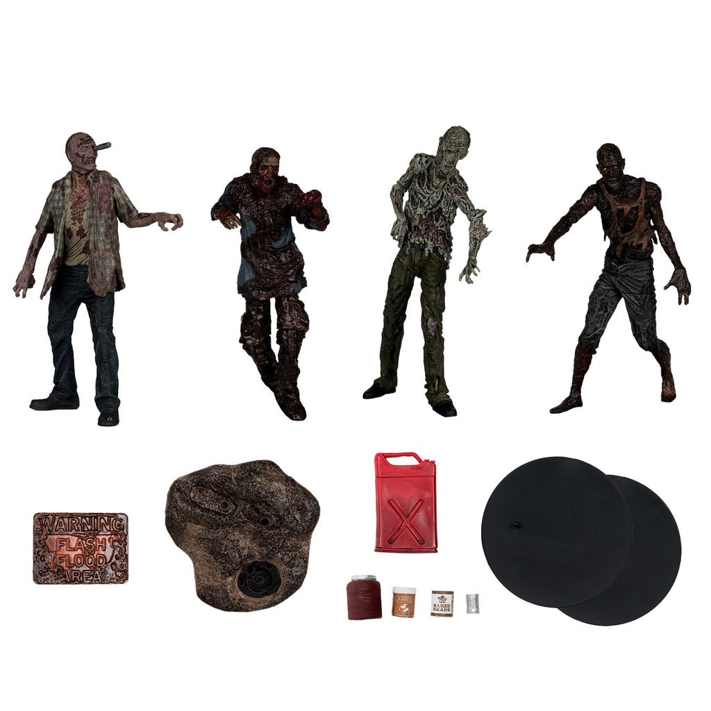 Immagine del prodotto The Walking Dead Action Figure Set 4 Walkers 13 cm