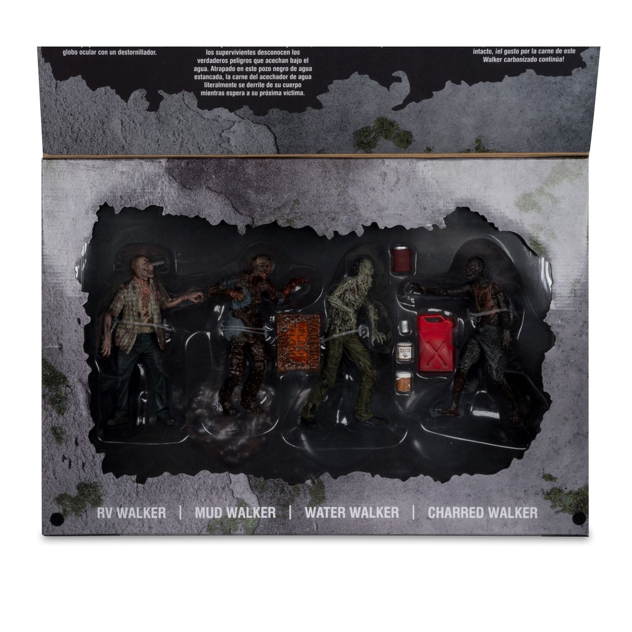 Immagine del prodotto The Walking Dead Action Figure Set 4 Walkers 13 cm