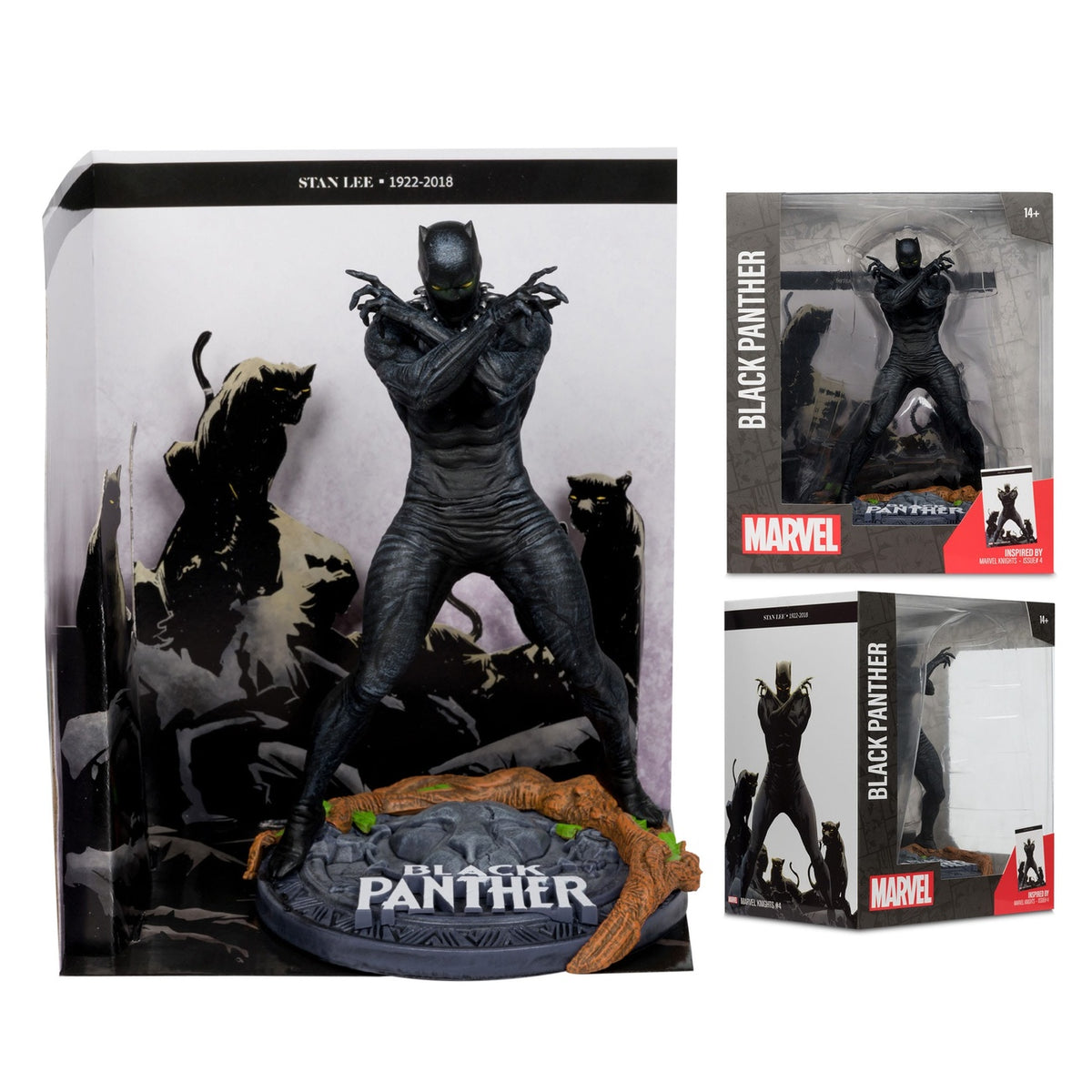 Immagine del prodotto Marvel Collection Statua PVC 1/10 Black Panther (Marvel Knights n. 4) 17 cm
