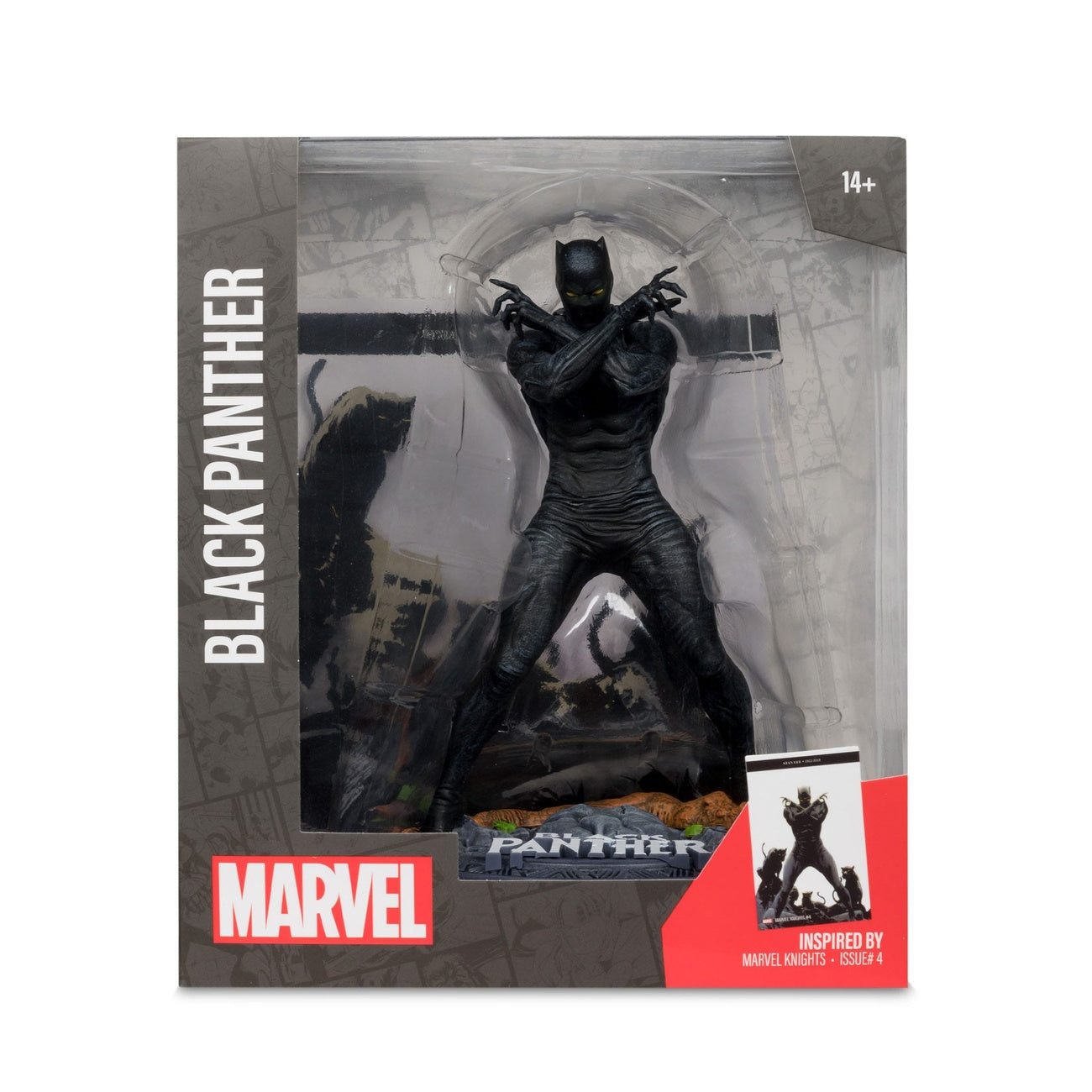 Immagine del prodotto Marvel Collection Statua PVC 1/10 Black Panther (Marvel Knights n. 4) 17 cm