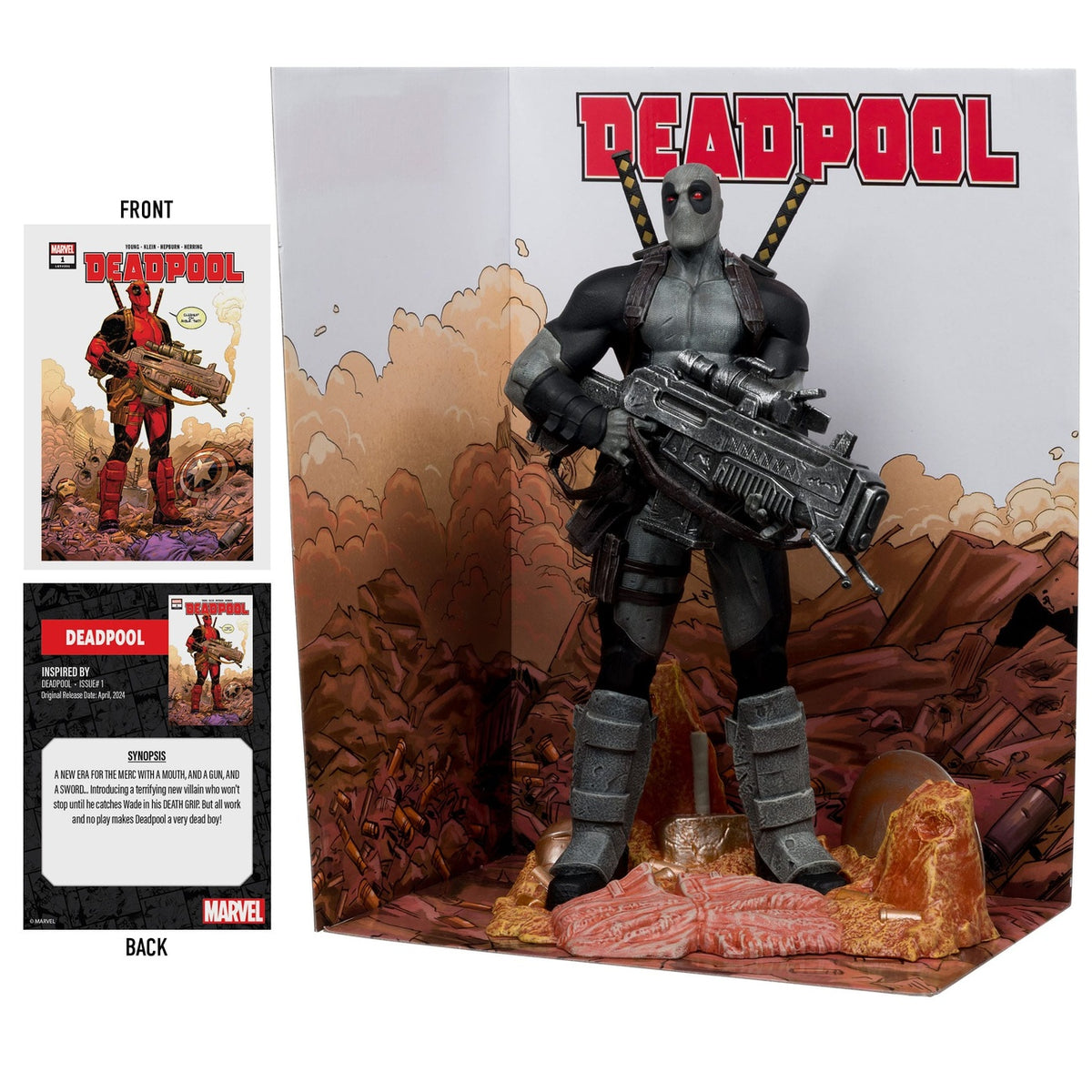 Immagine del prodotto Marvel Collection Statua in PVC 1/6 Deadpool (Deadpool n. 1) (Grey Suit Chase) 27 cm