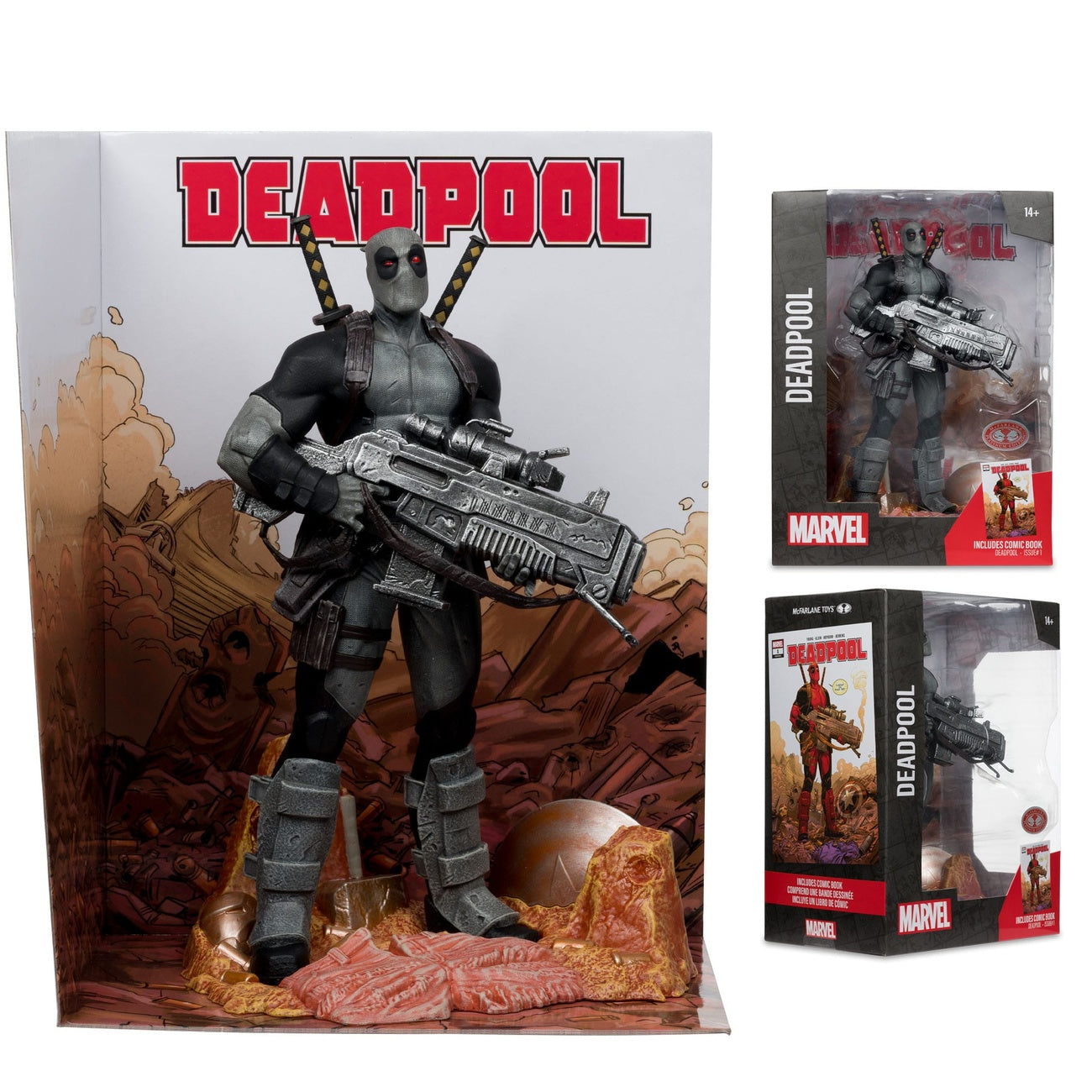 Immagine del prodotto Marvel Collection Statua in PVC 1/6 Deadpool (Deadpool n. 1) (Grey Suit Chase) 27 cm