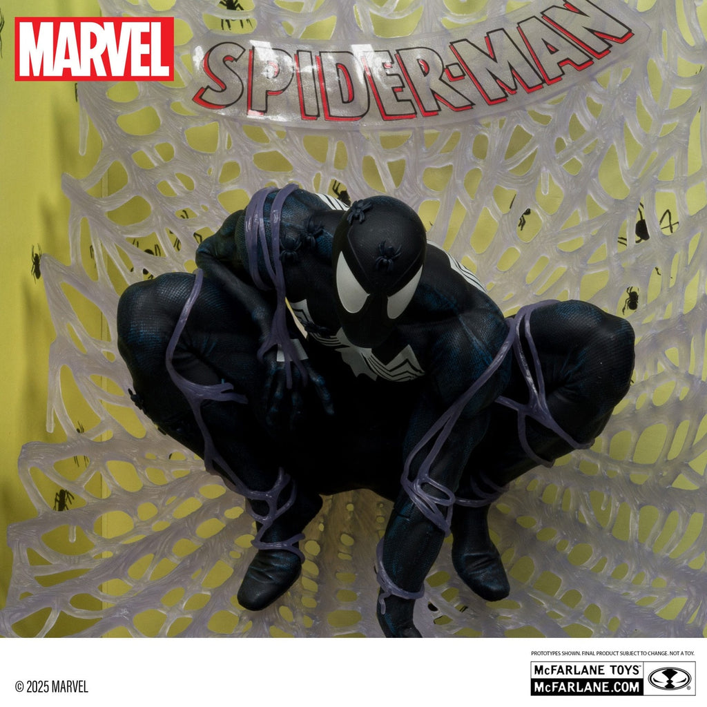 Immagine del prodotto Marvel Collection Statua PVC 1/6 Spider-Man (Spider-Man n. 1)(Tuta nera)(Chase) 15 cm