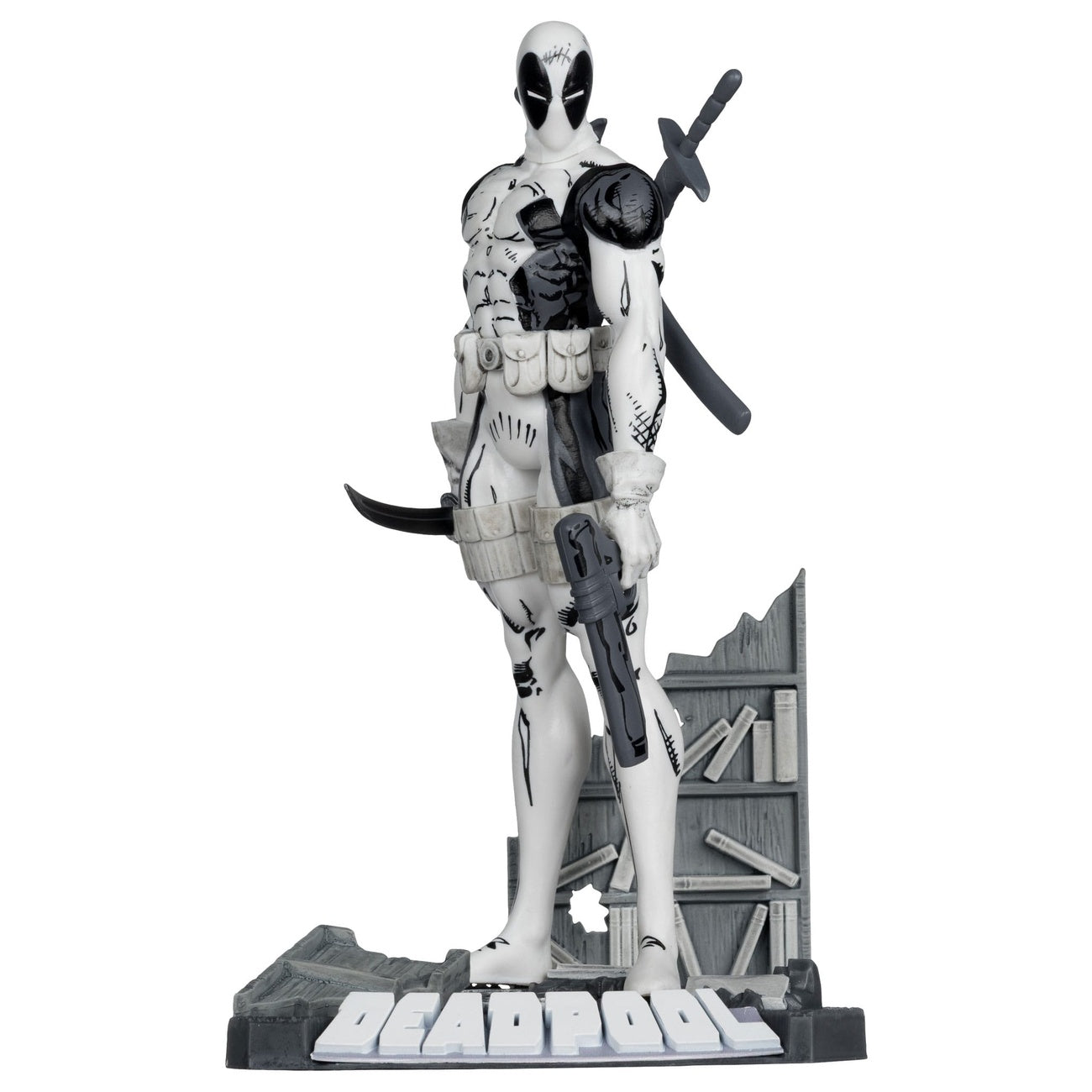 Product image Marvel Collection PVC Statue 1/10 Deadpool (The New Mutants #98) (Line Art) (Gold Label) 17 cm
