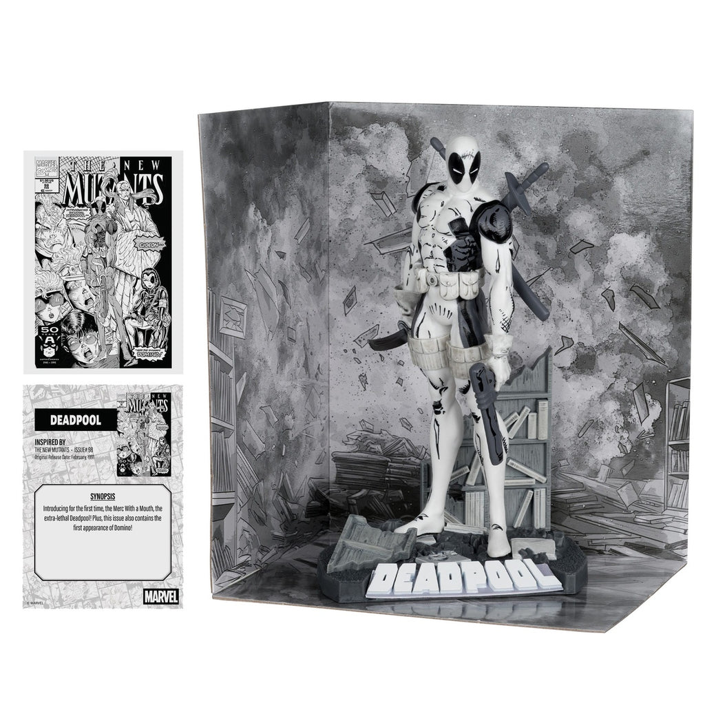 Product image Marvel Collection PVC Statue 1/10 Deadpool (The New Mutants #98) (Line Art) (Gold Label) 17 cm