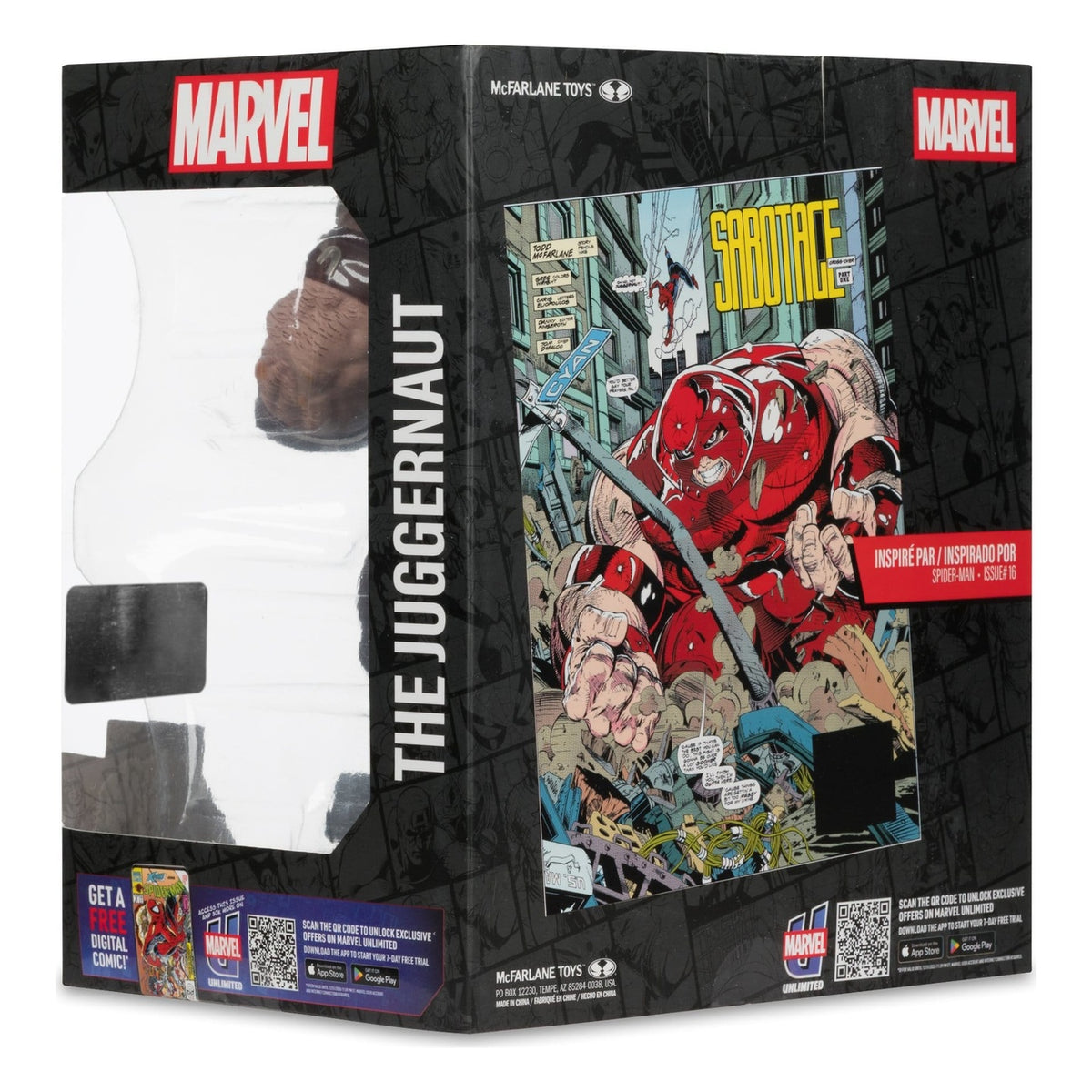 Immagine del prodotto Marvel Collection Statua PVC 1/10 The Juggernaut (Spider-Man #16) Gold Label 17 cm