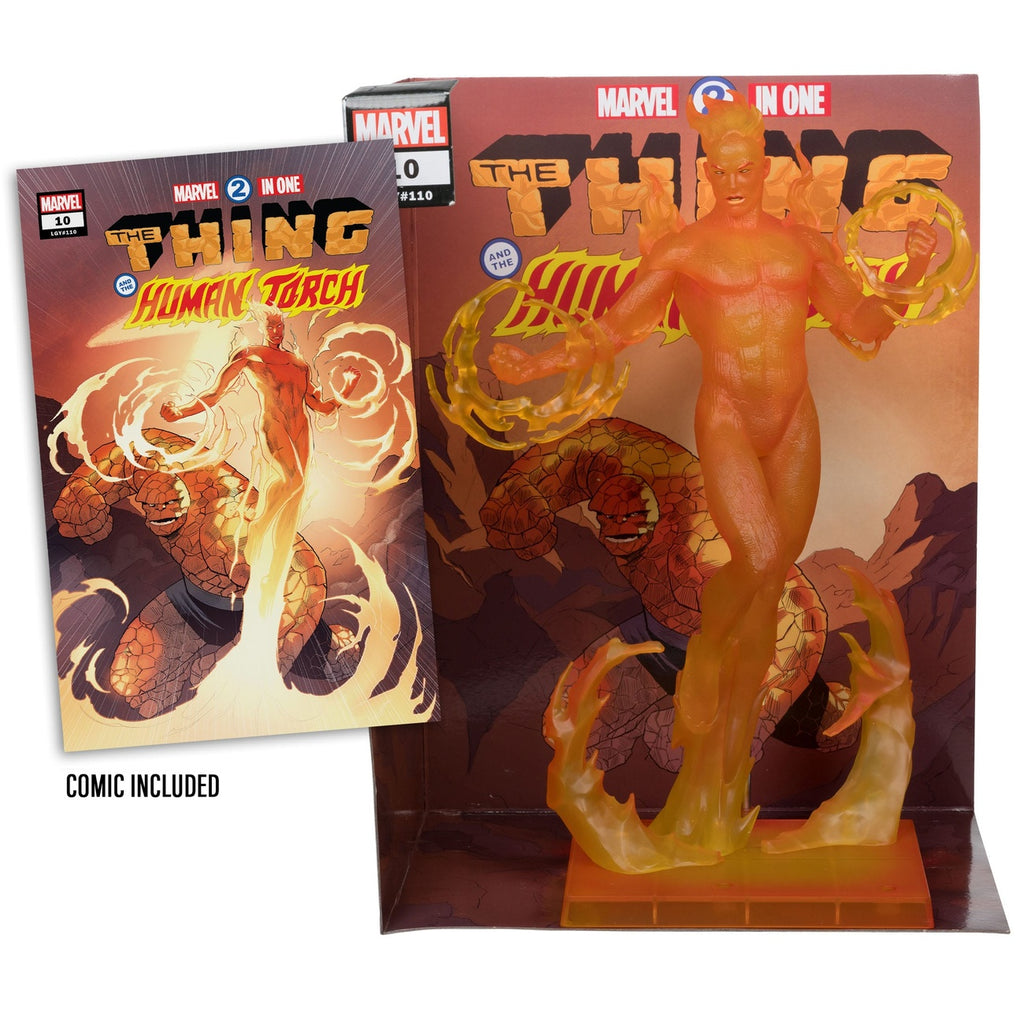 Immagine del prodotto Marvel Collection Statua in PVC 1/6 Human Torch (Marvel 2 in 1 n. 10) 29 cm