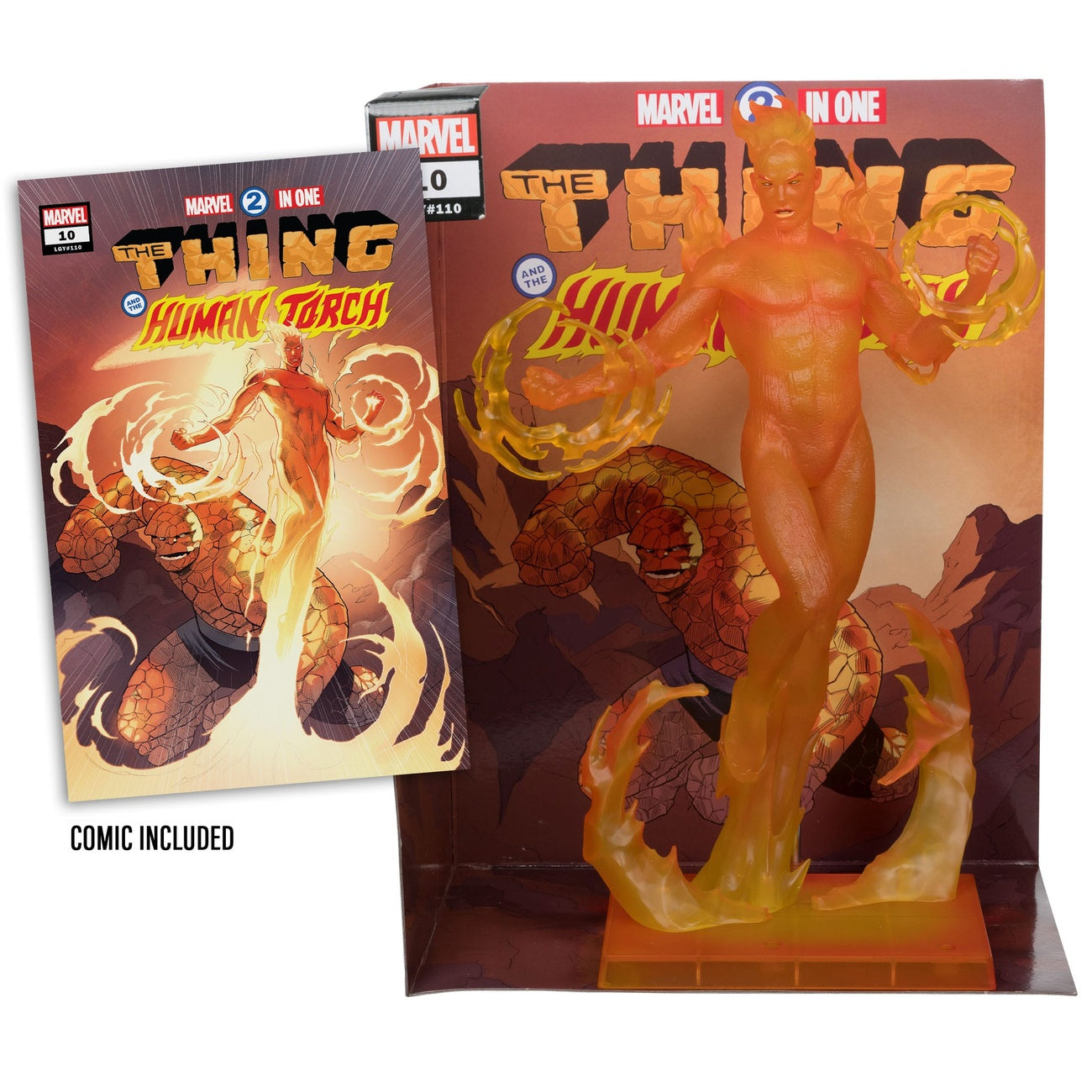 Immagine del prodotto Marvel Collection Statua in PVC 1/6 Human Torch (Marvel 2 in 1 n. 10) 29 cm