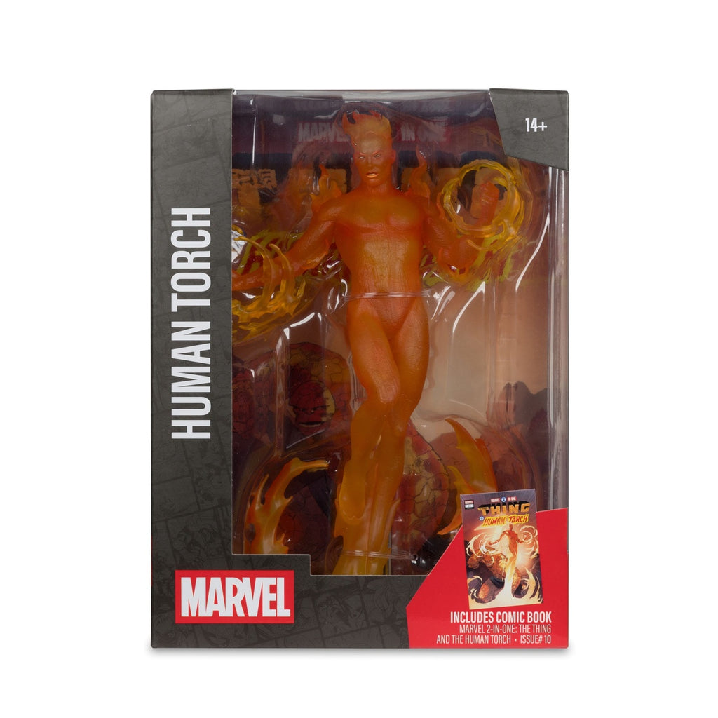 Immagine del prodotto Marvel Collection Statua in PVC 1/6 Human Torch (Marvel 2 in 1 n. 10) 29 cm