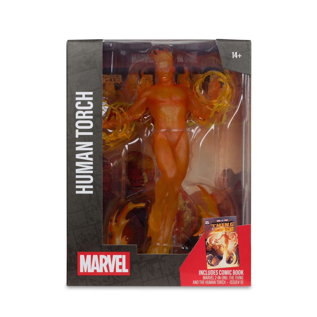 Immagine del prodotto Marvel Collection Statua in PVC 1/6 Human Torch (Marvel 2 in 1 n. 10) 29 cm