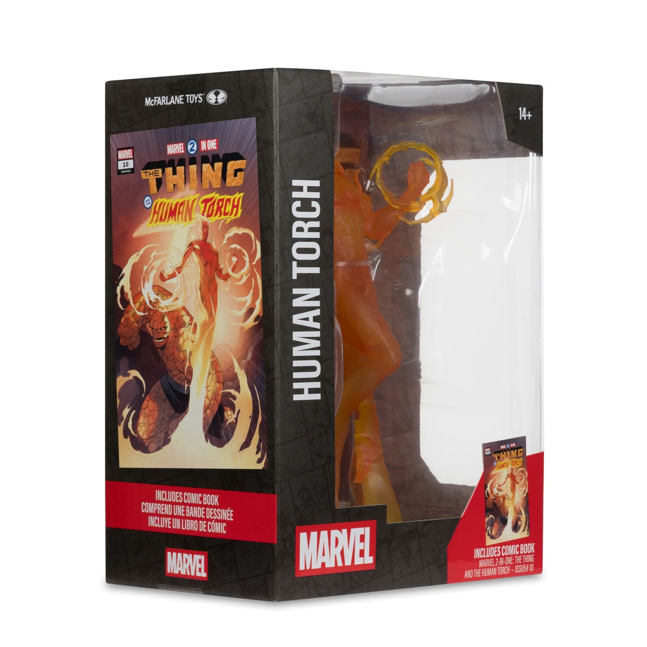 Immagine del prodotto Marvel Collection Statua in PVC 1/6 Human Torch (Marvel 2 in 1 n. 10) 29 cm