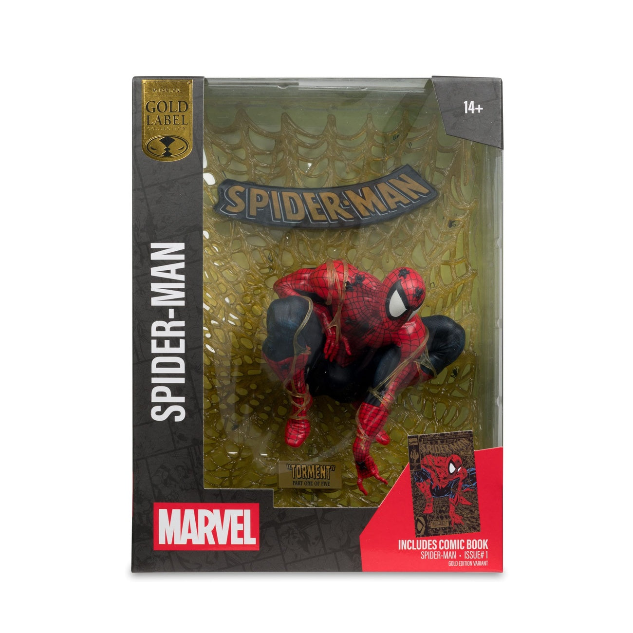 Product image Marvel Collection PVC Statue 1/6 Spider-Man (Spider-Man #1) (Gold Edition) (Gold Label) 15 cm