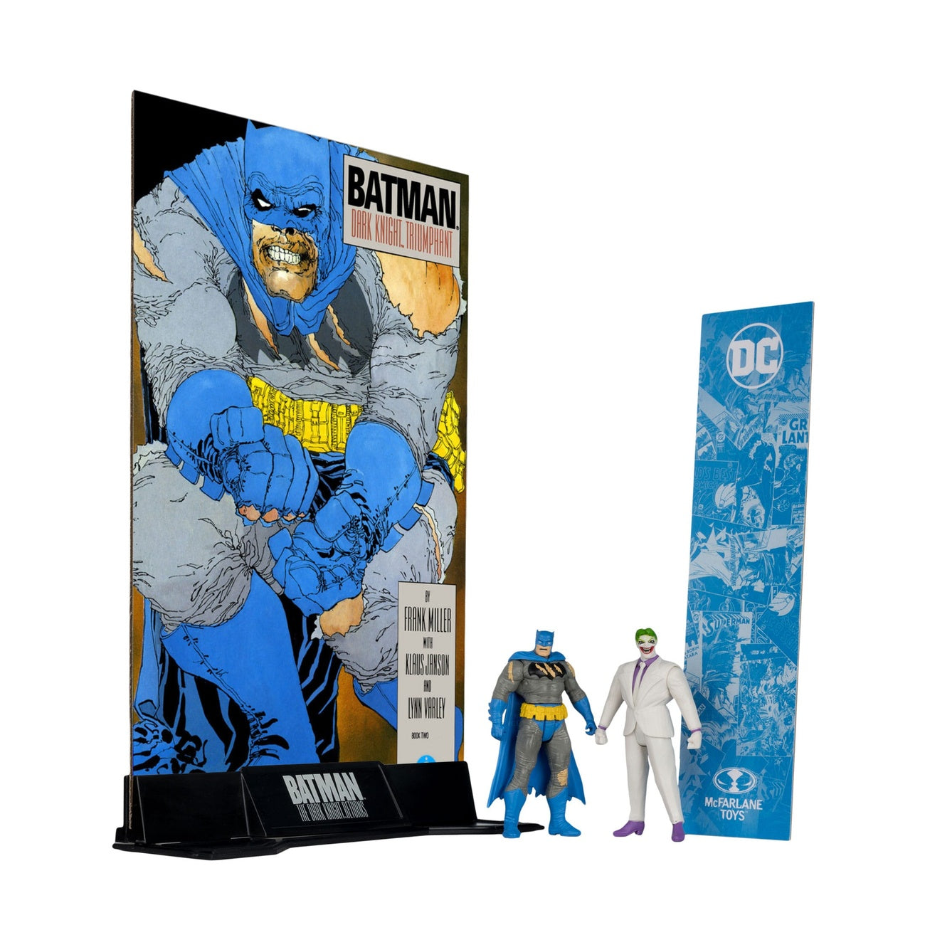 Immagine del prodotto DC Direct Page Punchers set di 2 action figure Batman & The Joker (Batman: The Dark Knight Returns) 8 cm