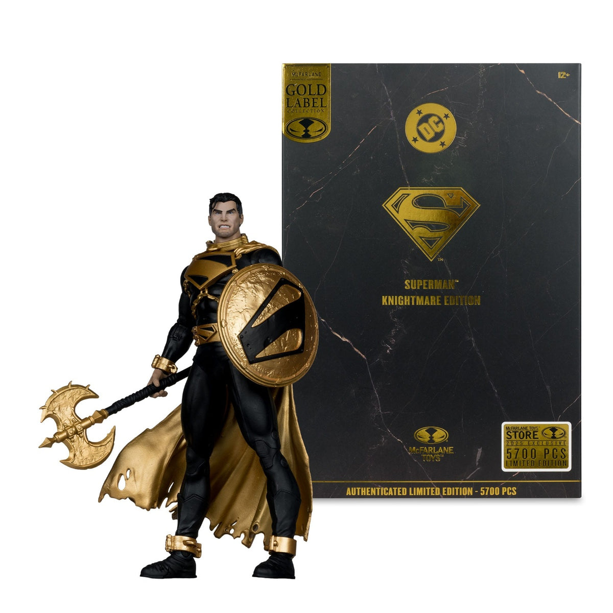 Immagine del prodotto Action figure DC Multiverse Superman (Future State) (Knightmare) (Gold Label) 18 cm