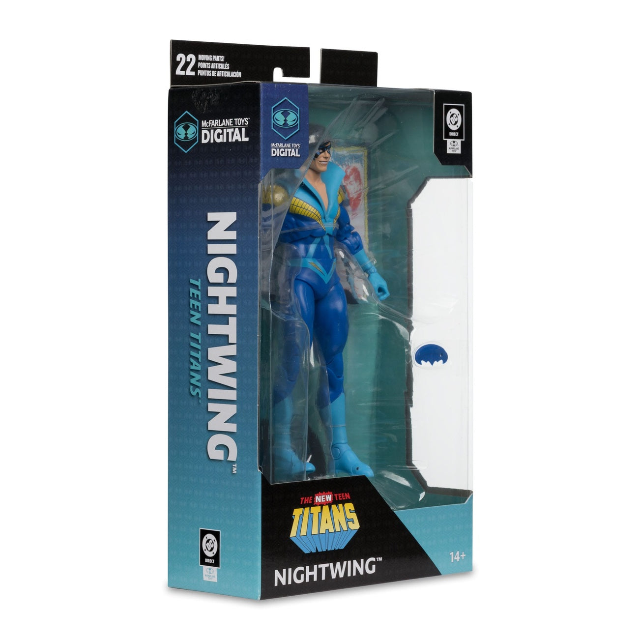 Immagine del prodotto DC Direct McFarlane Toys action figure digitale Nightwing (Teen Titans) 18 cm