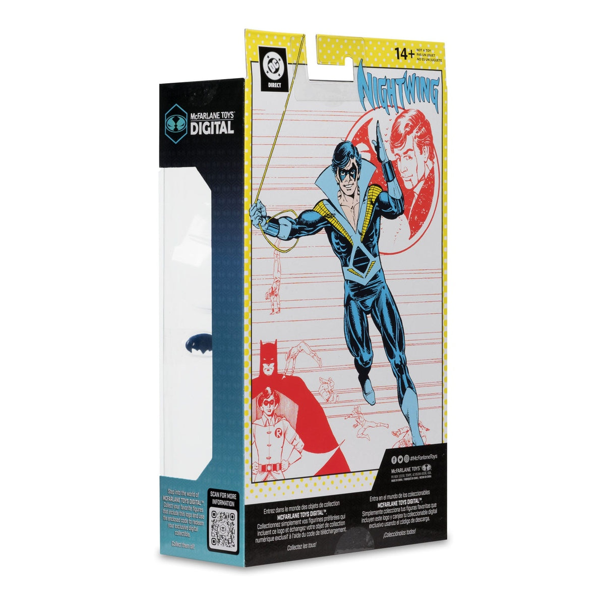 Immagine del prodotto DC Direct McFarlane Toys action figure digitale Nightwing (Teen Titans) 18 cm