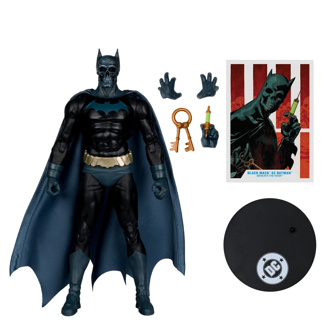 Immagine del prodotto Action figure DC Multiverse Black Mask as Batman (Beneath the Mask) 18 cm