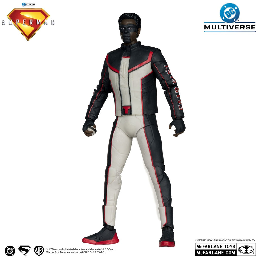 Product image Superman (2025) DC Multiverse Deluxe Theatrical Edition Action Figure Mr. Terrific (Red Platinum Edition) 18 cm