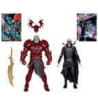 Immagine del prodotto DC Multiverse McFarlane Collector Edition Action figure Confezione da 2 n. 04 Batman Who Laughs (Knight Armor) & Merciless (Dark)