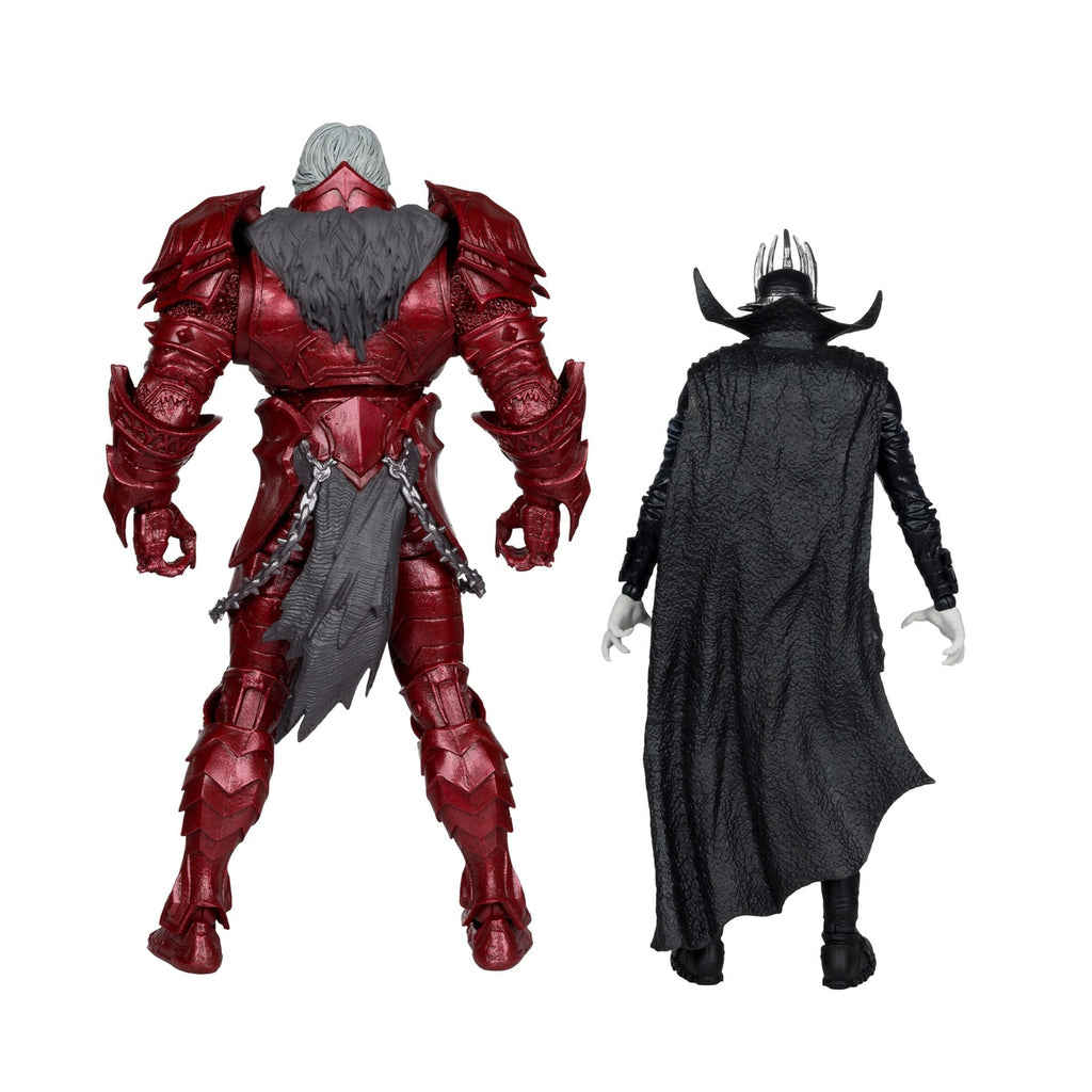 Immagine del prodotto DC Multiverse McFarlane Collector Edition Action figure Confezione da 2 n. 04 Batman Who Laughs (Knight Armor) & Merciless (Dark)