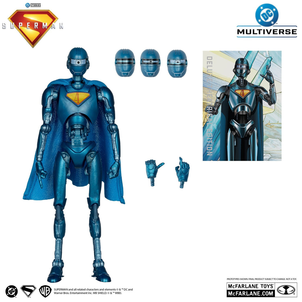 Immagine del prodotto Superman (2025) DC Multiverse action figure deluxe Superman Robot (Red Platinum Edition) 18 cm