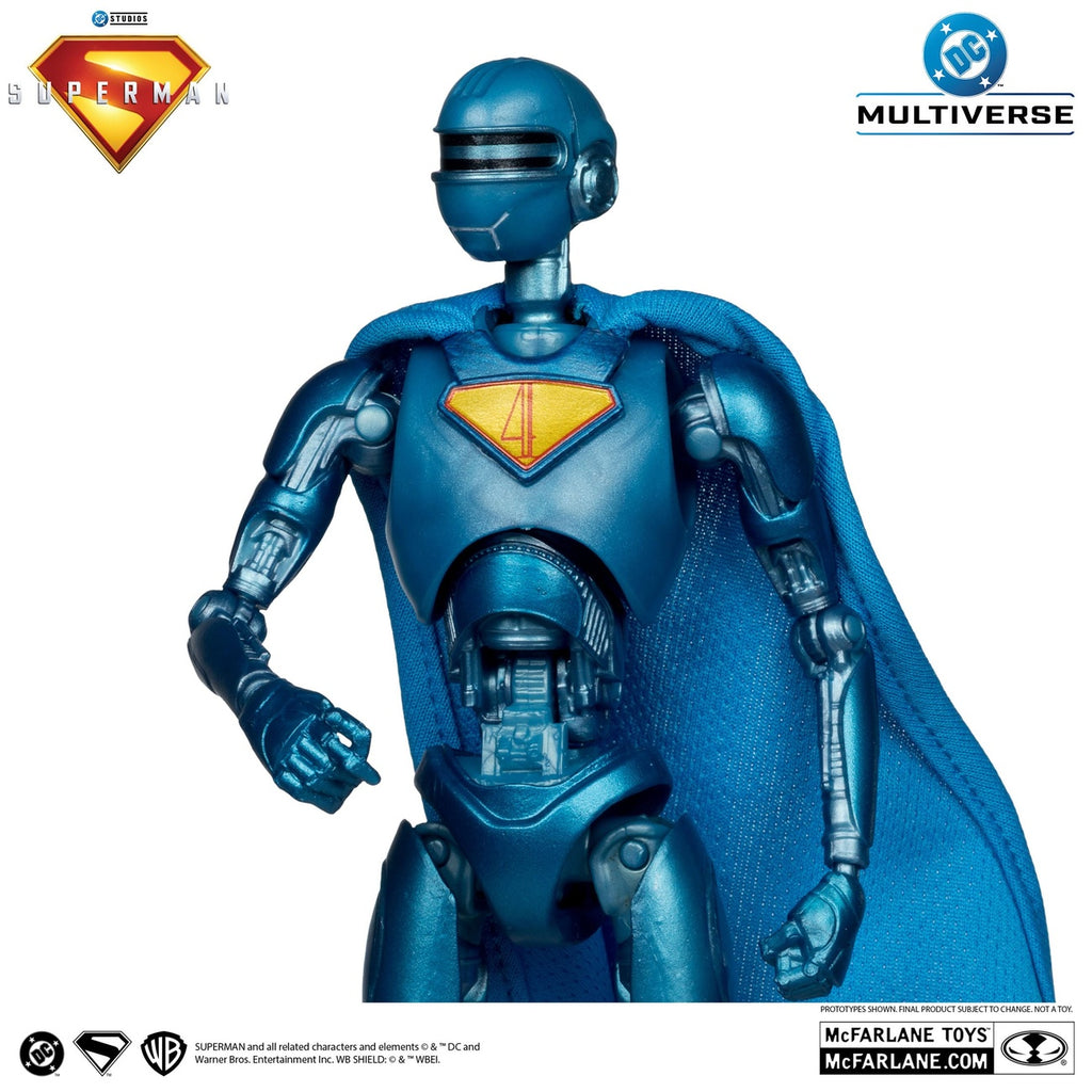 Immagine del prodotto Superman (2025) DC Multiverse action figure deluxe Superman Robot (Red Platinum Edition) 18 cm