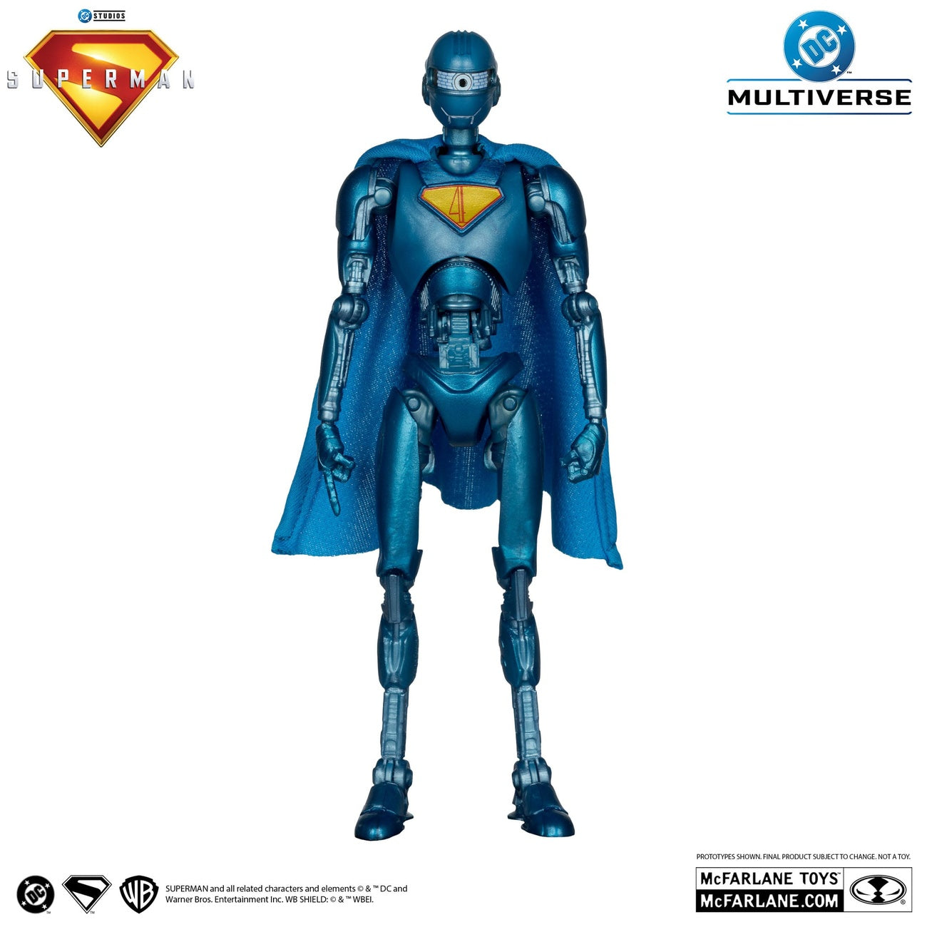 Immagine del prodotto Superman (2025) DC Multiverse action figure deluxe Superman Robot (Red Platinum Edition) 18 cm