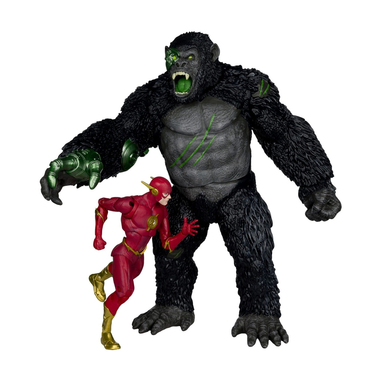 Immagine del prodotto Action figure DC Multiverse set 2-pack Flash vs. Titano 18 cm