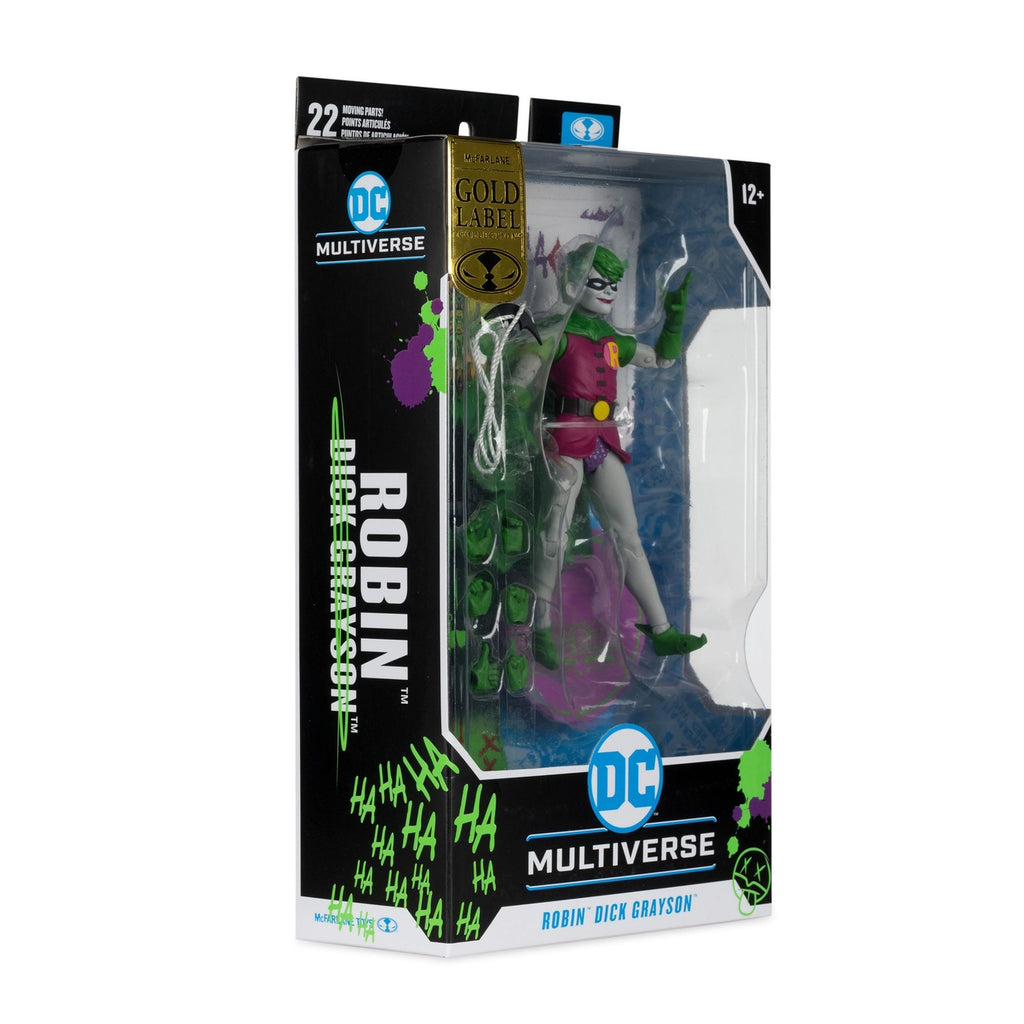 Product image DC Rebirth DC Multiverse Action Figure Robin (Dick Grayson) (Jokerized) (Gold Label) 18 cm