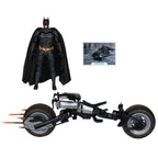 Immagine del prodotto The Dark Knight DC Multiverse action figure con veicolo Batman & The Batpod 18 cm