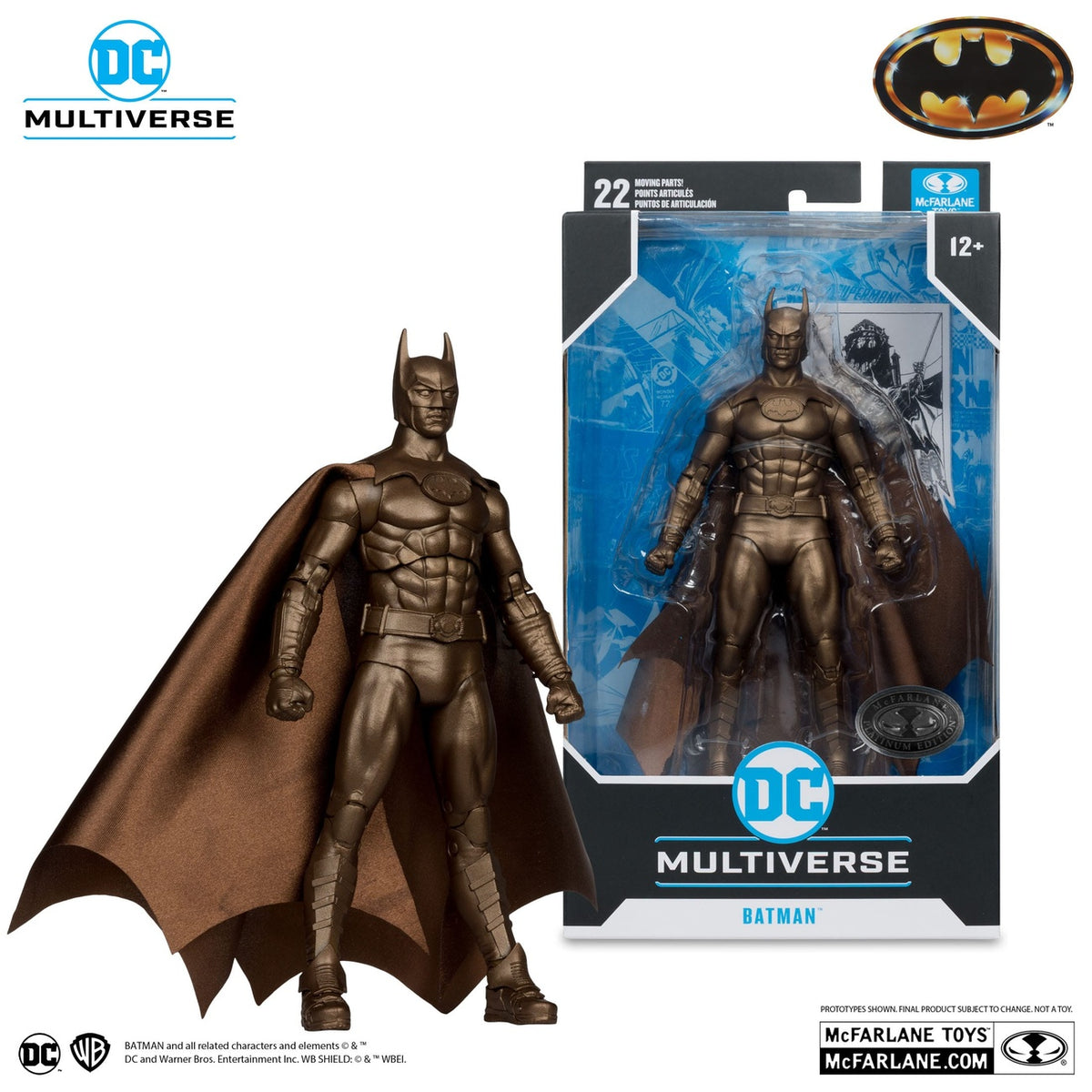 Immagine del prodotto Batman (1989) Action figure DC Multiverse Batman (Platinum Edition) 18 cm