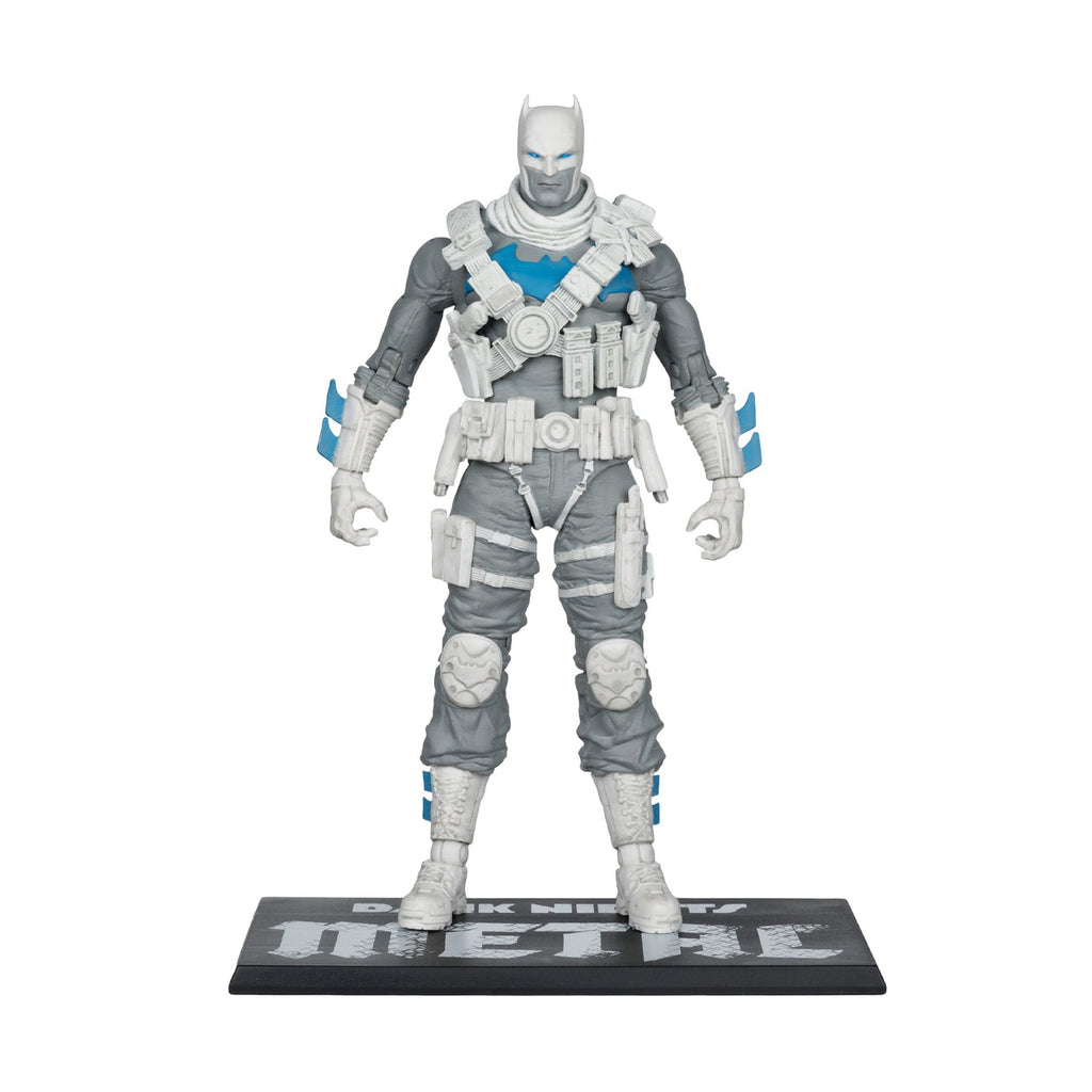 Immagine del prodotto Action figure DC Multiverse The Grim Knight (Dark Nights: Metal) (Black & White Accent Edition) (Gold Label) 18 cm